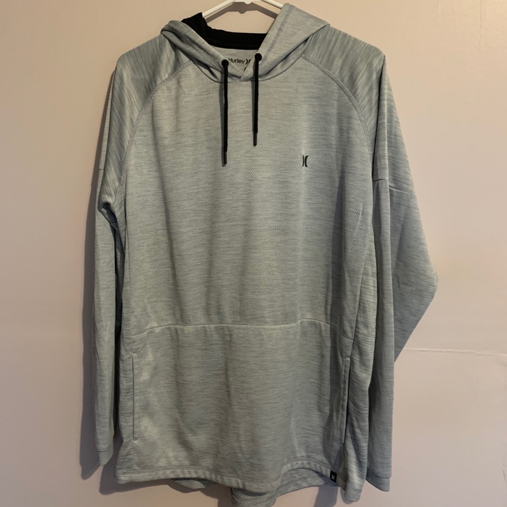 Men's Grey Buckle Hurley Hoodie